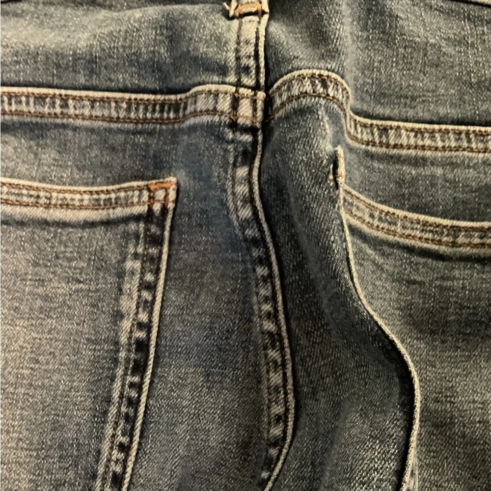 EUC Madewell Kick Out Full Length Jean Sz 31 tear near pocket sew or patch incl - Picture 11 of 14